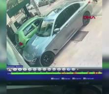 Ankara'da dehşet g&ouml;r&uuml;nt&uuml;: Otelin 6. katından otomobilin &uuml;zerine d&uuml;şt&uuml;