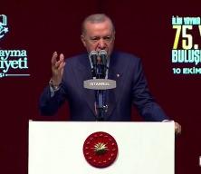 Başkan Erdoğan, İlim Yayma Cemiyeti 75. Yıl Buluşması'nda konuştu