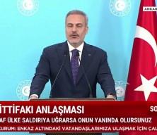 Dışişleri Bakanı Fidan'dan Gazze i&ccedil;in uluslararası baskı &ccedil;ağrısı