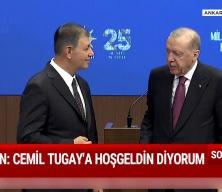 İzmir B&uuml;y&uuml;kşehir Belediyesi Başkanı Cemil Tugay Ak Partiye ge&ccedil;ti