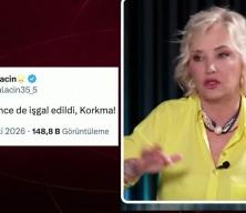 &ldquo;İzmir daha &ouml;nce de işgal edildi, Korkma!&rdquo; paylaşımı sonrası Berna La&ccedil;in&rsquo;e soruşturma başlatıldı