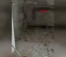 Maltepe'de 3 katı &ccedil;&ouml;ken binanın girişindeki at&ouml;lyenin son g&ouml;r&uuml;nt&uuml;leri ortaya &ccedil;ıktı