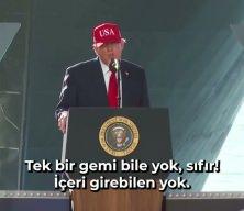 Trump: H&uuml;rm&uuml;z Boğazı ABD'ye aittir