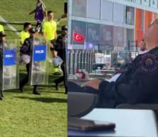 Ziraat T&uuml;rkiye Kupası ma&ccedil;ında temsilcinin uyuması herkesi şaşırttı