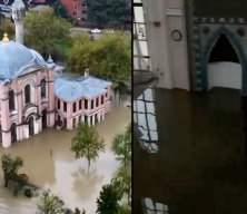 300 Yıllık tarihi camii sular altında kaldı