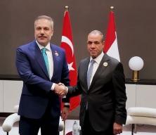 Bakan Fidan Bağdat'ta! Gazze ve Kıbrıs i&ccedil;in kritik mesajlar