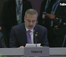 Dışişleri Bakanı Fidan, Asya'da İşbirliği ve G&uuml;ven Artırıcı &Ouml;nlemler Konferansı'nın 7. Zirvesi'nde konuştu