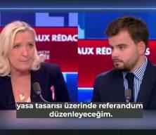 Fransa se&ccedil;imlere giderken Marine Le Pen&rsquo;den yeni se&ccedil;im vaadi: Baş&ouml;rt&uuml;s&uuml; her yerde yasak olacak!