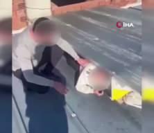 20 su&ccedil; kaydı vardı...&Ccedil;atıda b&ouml;yle yakalandı