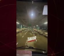 Vadi İstanbul&rsquo;un kapalı otoparkında yaşanan su baskınının etkileri s&uuml;r&uuml;yor