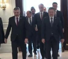 Bakan &Ccedil;ift&ccedil;i ve Bakan Yumaklı'dan sokak hayvanlarıyla ilgili ortak toplantı