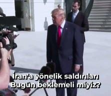 Donald Trump: Bug&uuml;n İran'a saldırı olmayacak