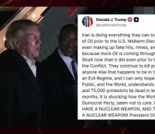 Donald Trump: İran asla n&uuml;kleer silaha sahip olamaz