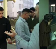 Ehliyetle KPSS sınavına girmeye &ccedil;alışan bir adayın tepkisi g&uuml;ndem oldu