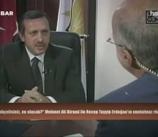 "Fenerbah&ccedil;elisiniz, ne olacak?" Mehmet Ali Birand ile Recep Tayyip Erdoğan'ın unutulmaz r&ouml;portajı!