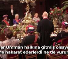 İngiltere Kralı III. Charles, Hazreti Muhammed'in Ummanlılarla ilgili hadisini Arap&ccedil;a okudu