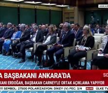 Kanada Başbakanı Ankara'da! Başkan Erdoğan'dan &ouml;nemli a&ccedil;ıklamalar