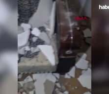 Kayseri&rsquo;de evde otururken tavan &ccedil;&ouml;kt&uuml;