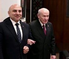 MHP Genel Başkanı Bah&ccedil;eli, Azerbaycan B&uuml;y&uuml;kel&ccedil;isi Reşad Aslanov ile g&ouml;r&uuml;şt&uuml;