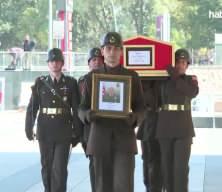 Şehit Albay Sayit G&ouml;kg&ouml;z, Ankara'da son yolculuğuna uğurlandı
