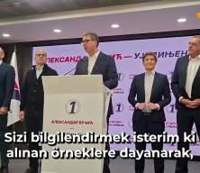 Sırbistan'da sıcak saatler! Erken se&ccedil;imde &uuml;lke karıştı! Vucic yenilgiyi kabul etti