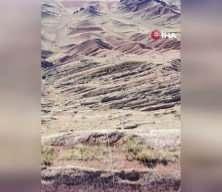 Sivas'ta doğa tutkunlarından nefes kesen iniş