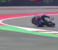 Toprak Razgatlıoğlu ge&ccedil;irdiği kaza sonrasında MotoGP'de sezonu kapattı