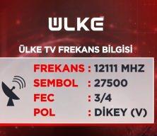 &Uuml;LKE TV frekasn bilgileri değişti!