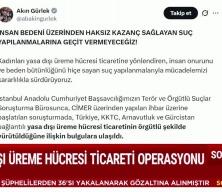 Yasa dışı &uuml;reme h&uuml;cresi ticaretine operasyon; 36 g&ouml;zaltı