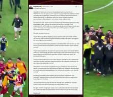 Beşiktaş'tan yayıncı kuruluşa derbideki ikircikli tavır tepkisi