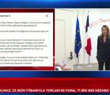 Cumhurbaşkanı Erdoğan, Fransa Cumhurbaşkanı Macron ile telefonda g&ouml;r&uuml;şt&uuml;