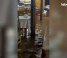 Demre'de sağanak hayatı olumsuz etkiliyor