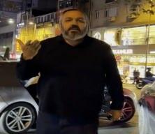 Kağıthane&rsquo;de motosikletliye &ouml;l&uuml;m tehdidi! Bulgar plakalı ara&ccedil;tan inip saldırdılar