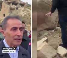 Kapadokya'da bir peri bacası &ccedil;&ouml;kt&uuml;! İki kişi hayatını kaybetti
