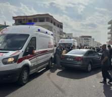 Mardin'de otomobilin ara&ccedil;tan inen &ccedil;ocuğa &ccedil;arptığı kaza kamerada