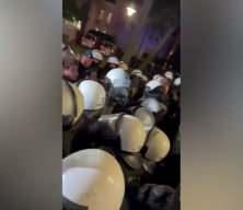 Polonya'da kaos! Cumhurbaşkanı ile hakim arasında arbede &ccedil;ıktı