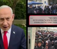 Netanyahu'yu sandığa giden Arap se&ccedil;men korkuttu