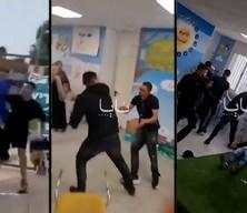 Siyonist İsrailliler sandık başında Arap se&ccedil;mene saldırdı