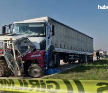 Tokat'ta tır ile trakt&ouml;r&uuml;n &ccedil;arpışması sonucu 2 kişi &ouml;ld&uuml;