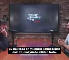 Yapay zeka i&ccedil;in korkutan uyarı: 'İnsanlık 10 yıl i&ccedil;inde yok olabilir'