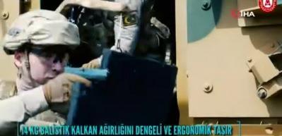 SSB&rsquo;den Jandarmaya biyomekanik proje: BALA KTS-14 G&ouml;vde Destekli Kalkan Taşıma Sistemi