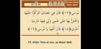 Taha Suresi Arap&ccedil;a okunuşu ve anlamı!