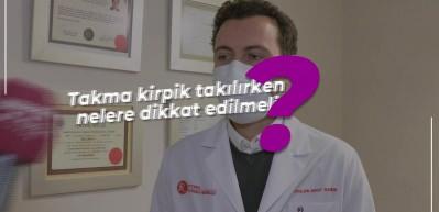 Takma kirpik takanlar dikkat!  Ge&ccedil;ici g&ouml;rme kaybına neden olabilir