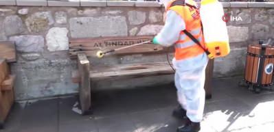 Tarihi mekanlarda korona vir&uuml;s temizliği