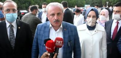 TBMM Başkanı Şentop: Ayasofya'nın ibadete a&ccedil;ılması uluslararası alanda &ouml;nemli bir adım
