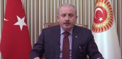 TBMM Başkanı Şentop'tan T&uuml;rk Kızılay'ına destek