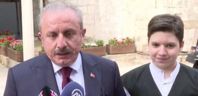 TBMM Başkanı Şentop'un oğlu &Ouml;mer Asım da hafızlık icazetini aldı
