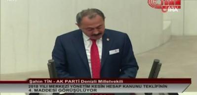 TBMM Genel Kurulunda tartışma