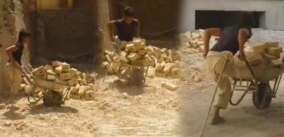 Tek bacağına rağmen azimle &ccedil;alışmaya devam ediyor