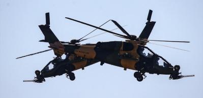 TEKNOFEST'te ATAK helikopterinin şovu nefes kesti